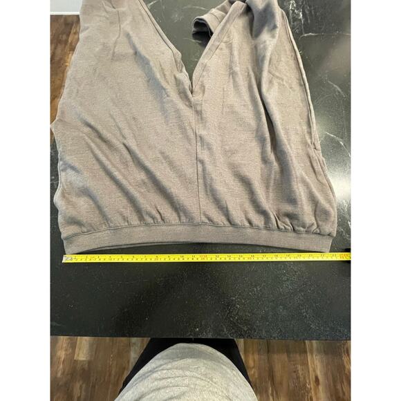 Woman Within brown marled fleece lined jogger pant 3X 30/32 - Picture 9 of 9